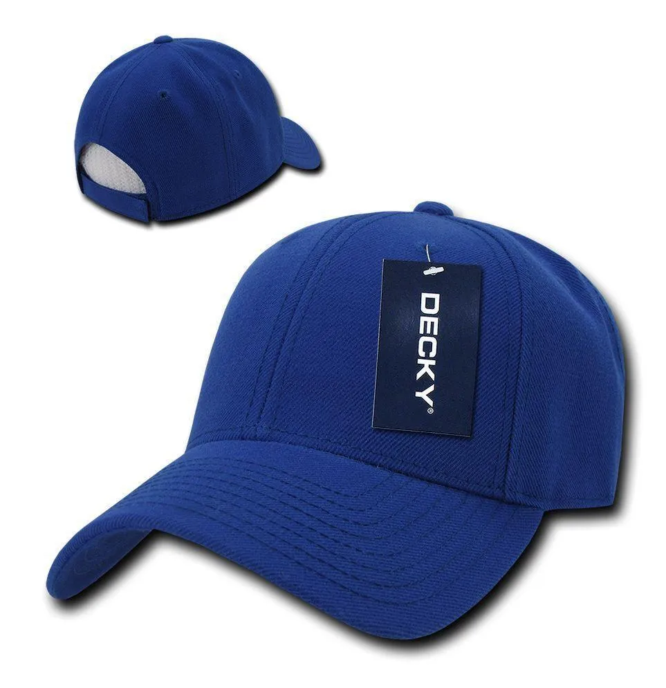 1 Dozen Decky Low Crown 2 Tone Curved Bill 6 Panel Dad Hats Caps Wholesale Lots