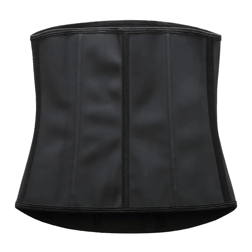 100% Latex 9 Steel Boned  Workout Waist Trainer Training Shaper