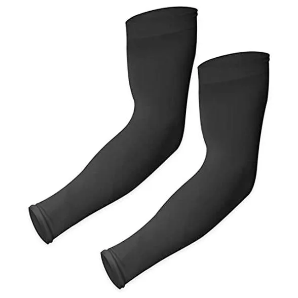 2-Pairs: UV Sun Protection Compression Arm Sleeves
