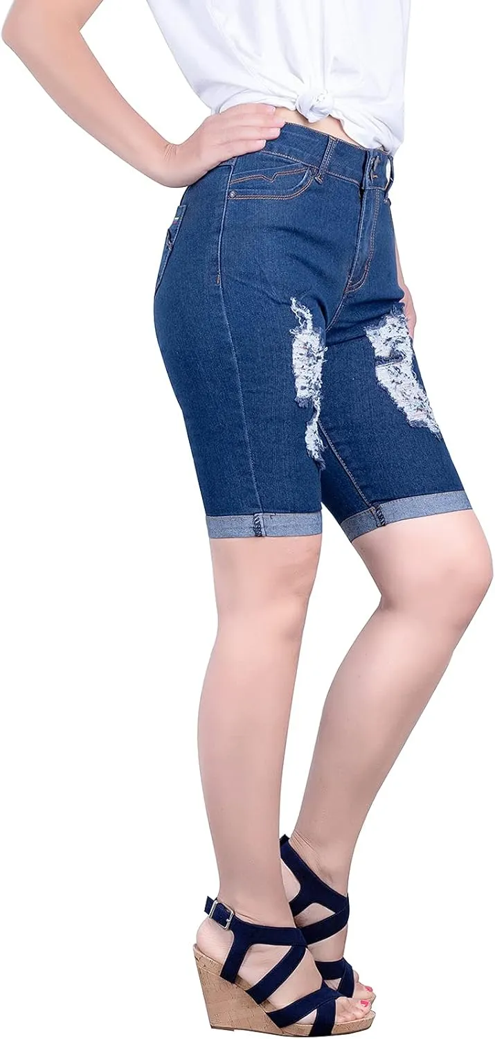 2LUV Women's Stretchy Jeans Pockets Skinny Jeans