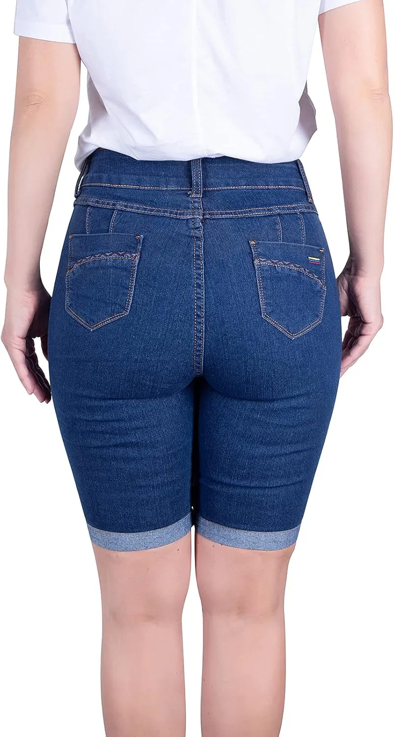 2LUV Women's Stretchy Jeans Pockets Skinny Jeans
