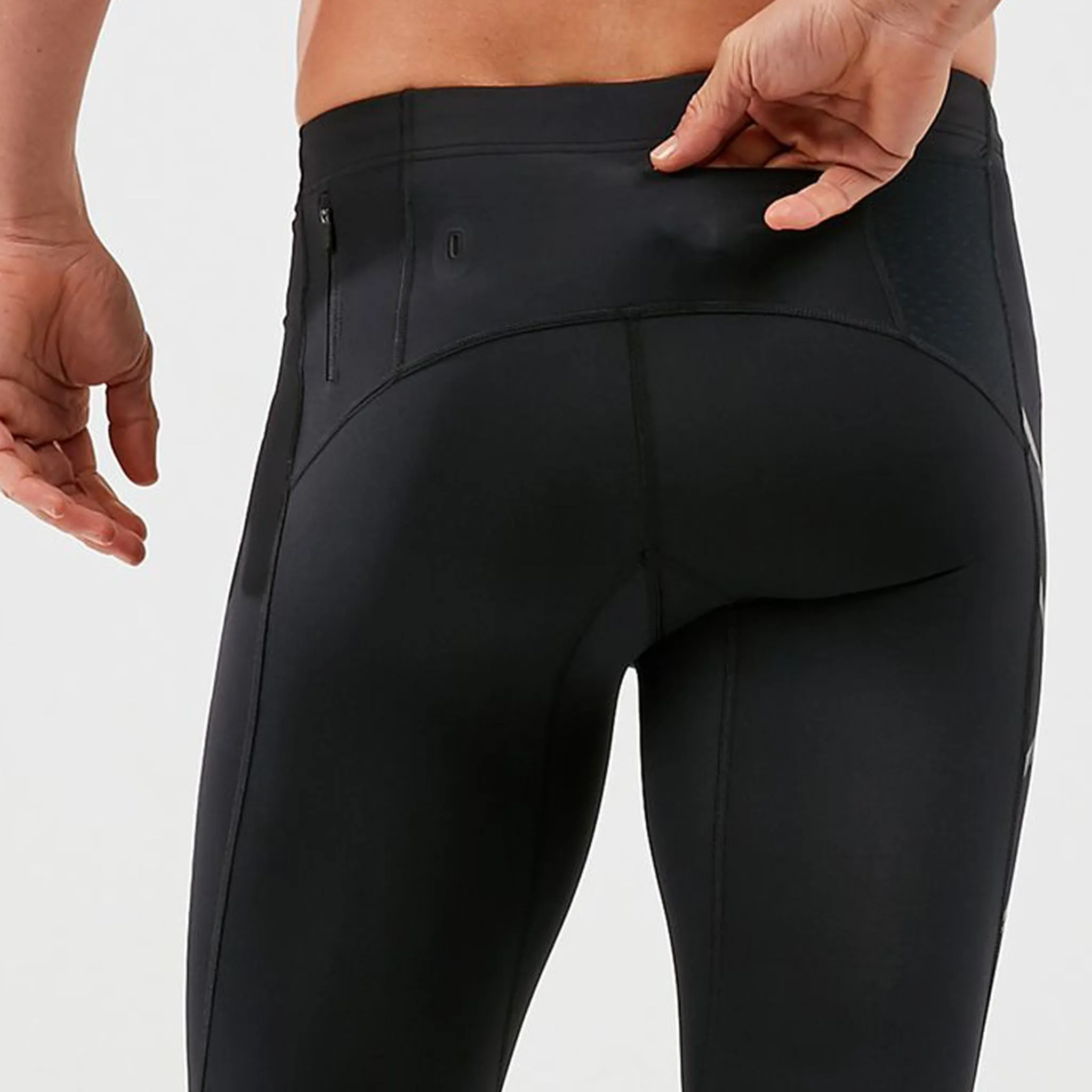 2XU Light Speed Compression Tights Men’s Black/Black Reflective