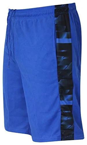 5 Pack: Big Boys Youth Clothing Knit Mesh Active Athletic Performance Basketball Soccer Lacrosse Tennis Exercise Summer Gym Golf Running Teen Shorts -Set 4- XL (16/18)