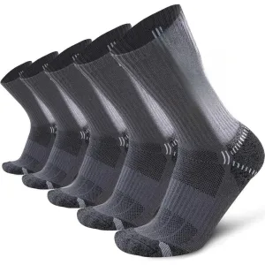 5 Pair Light Cushioned Athletic Running Anti Blister Socks