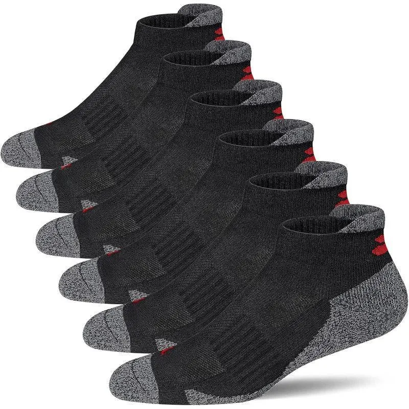 6 Pair Performance Anti-Blister Socks – Support and Durability