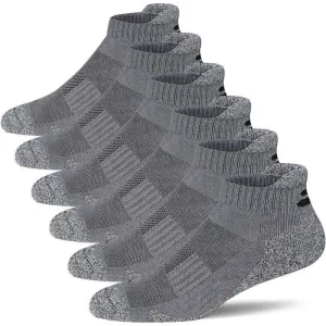 6 Pair Performance Anti-Blister Socks – Support and Durability