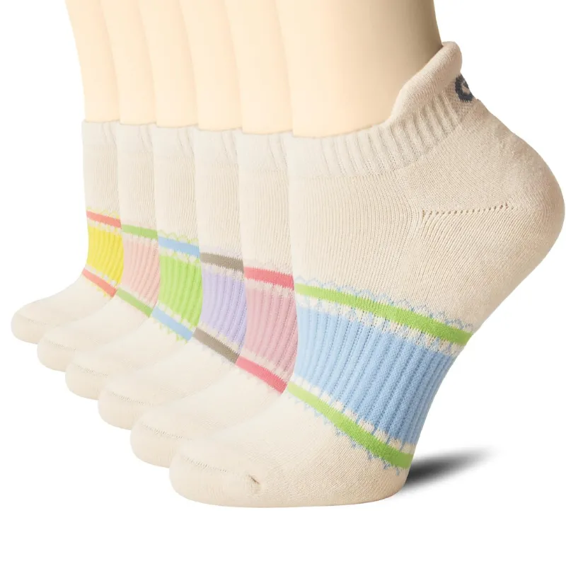 6 Pairs Athletic Sports Socks