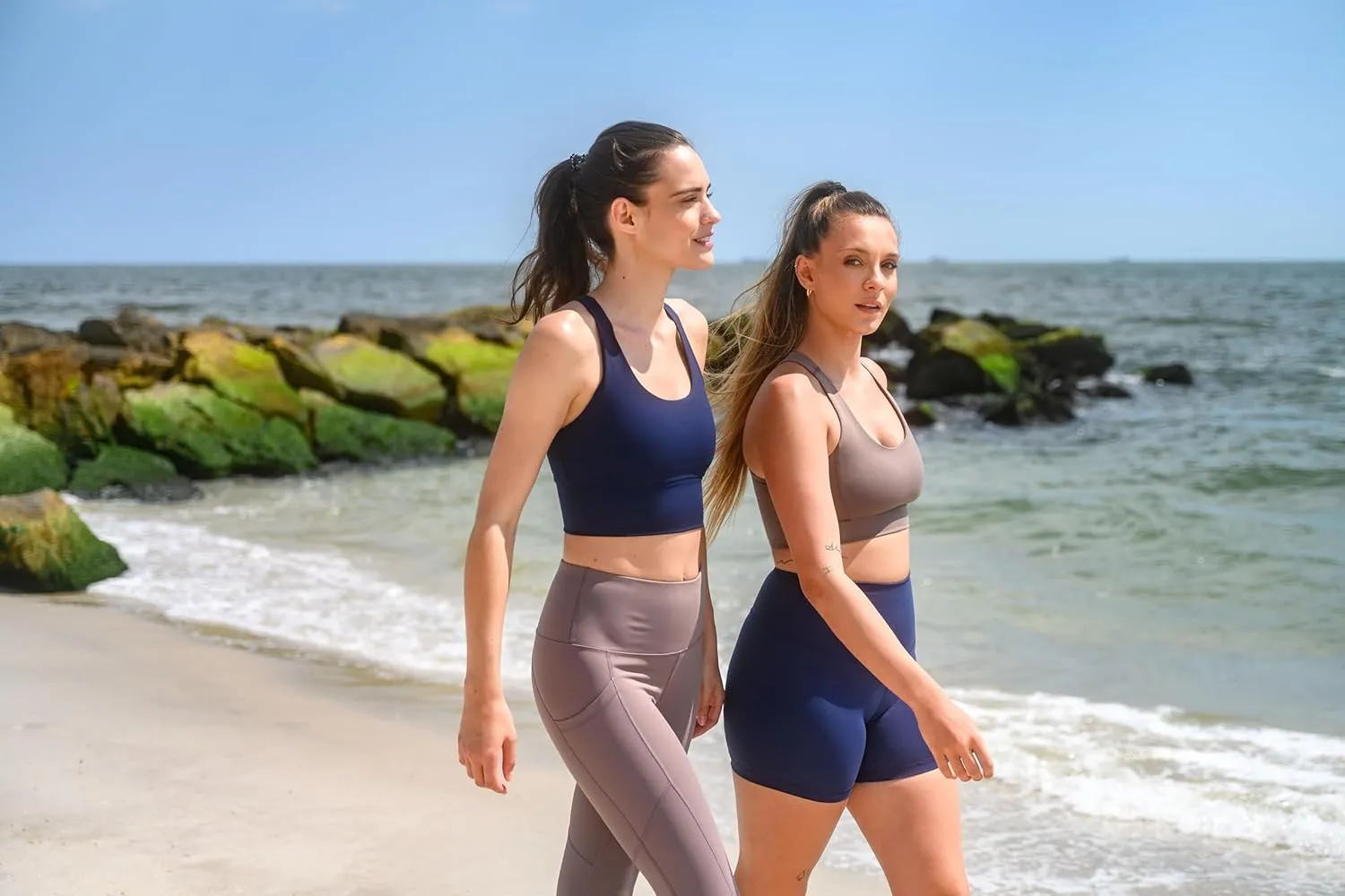 90 Degree By Reflex Lux Moisture Wicking Sports Bra