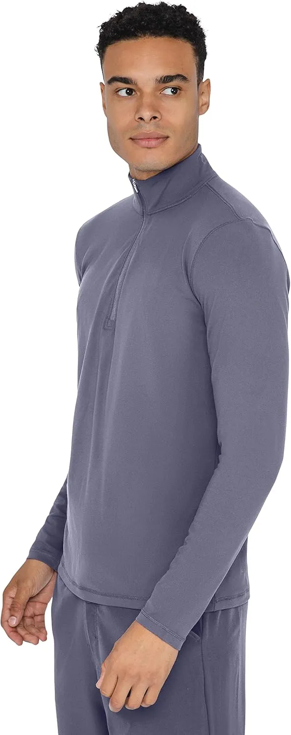 90 Degree By Reflex Ultra Soft Half Zip Long Sleeve Shirt for Men