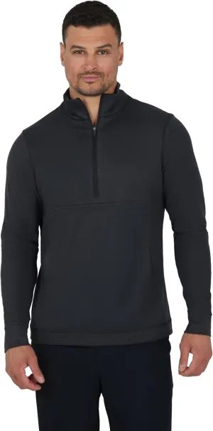 90 Degree By Reflex Ultra Soft Half Zip Long Sleeve Shirt for Men