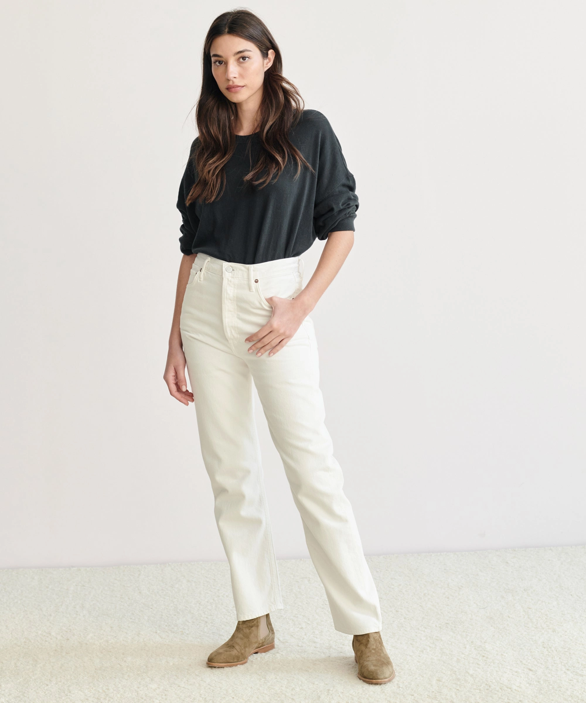 90's Pinch Waist Jean Versatile Wear All-Purpose Wear