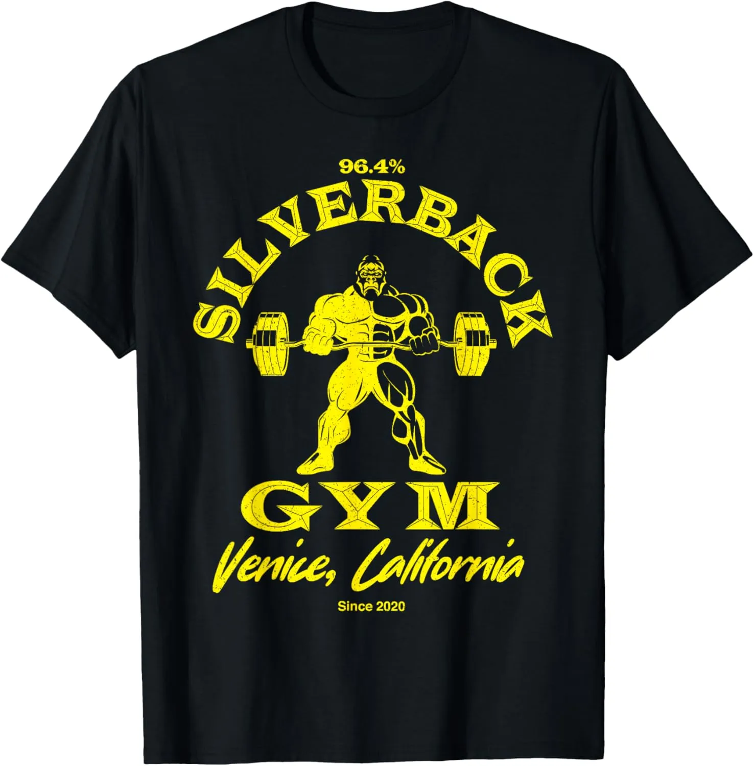 96.4% Silverback Gorilla, Venice, Vintage Classic gym T-Shirt