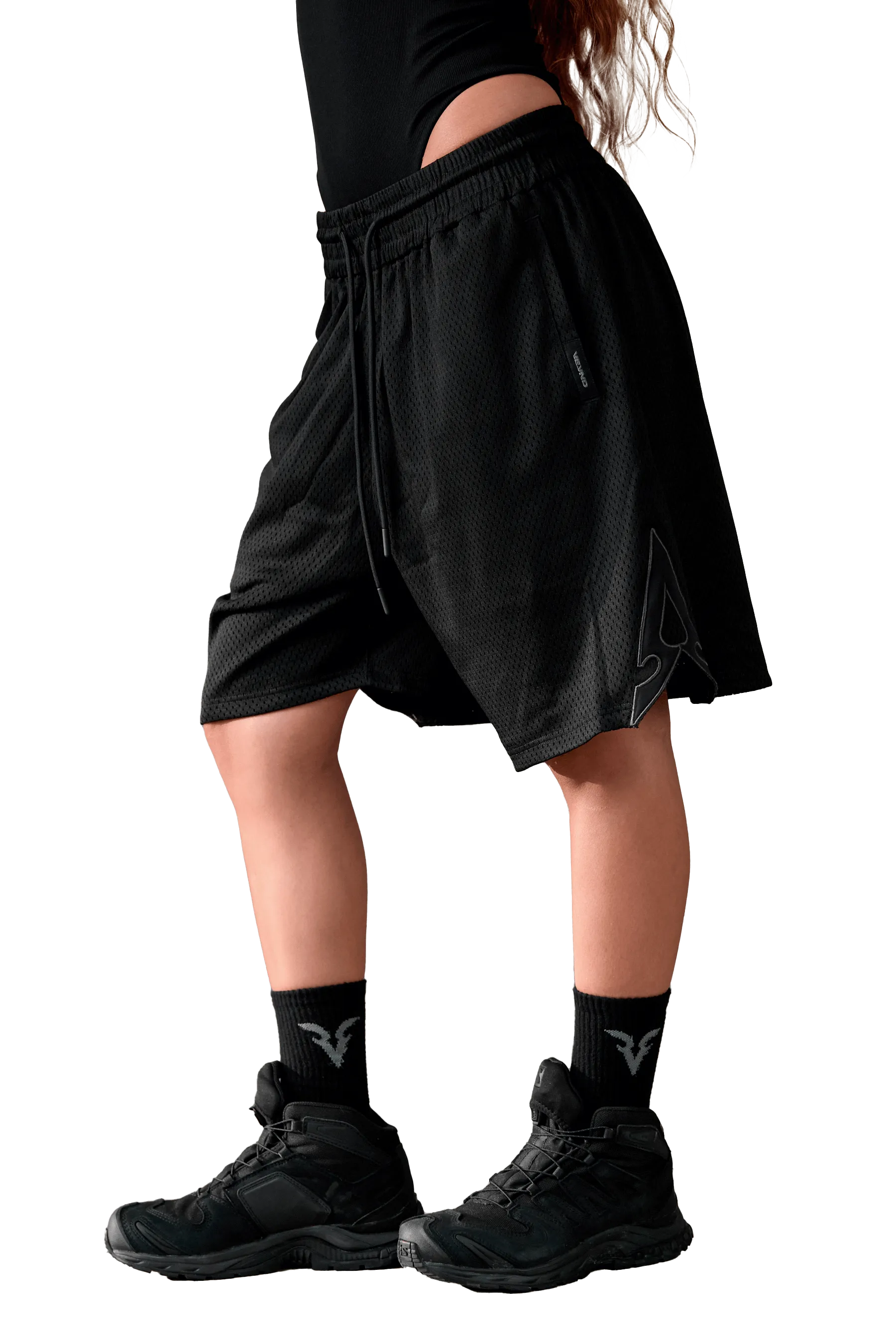 9" BASKETBALL SHORTS - Black
