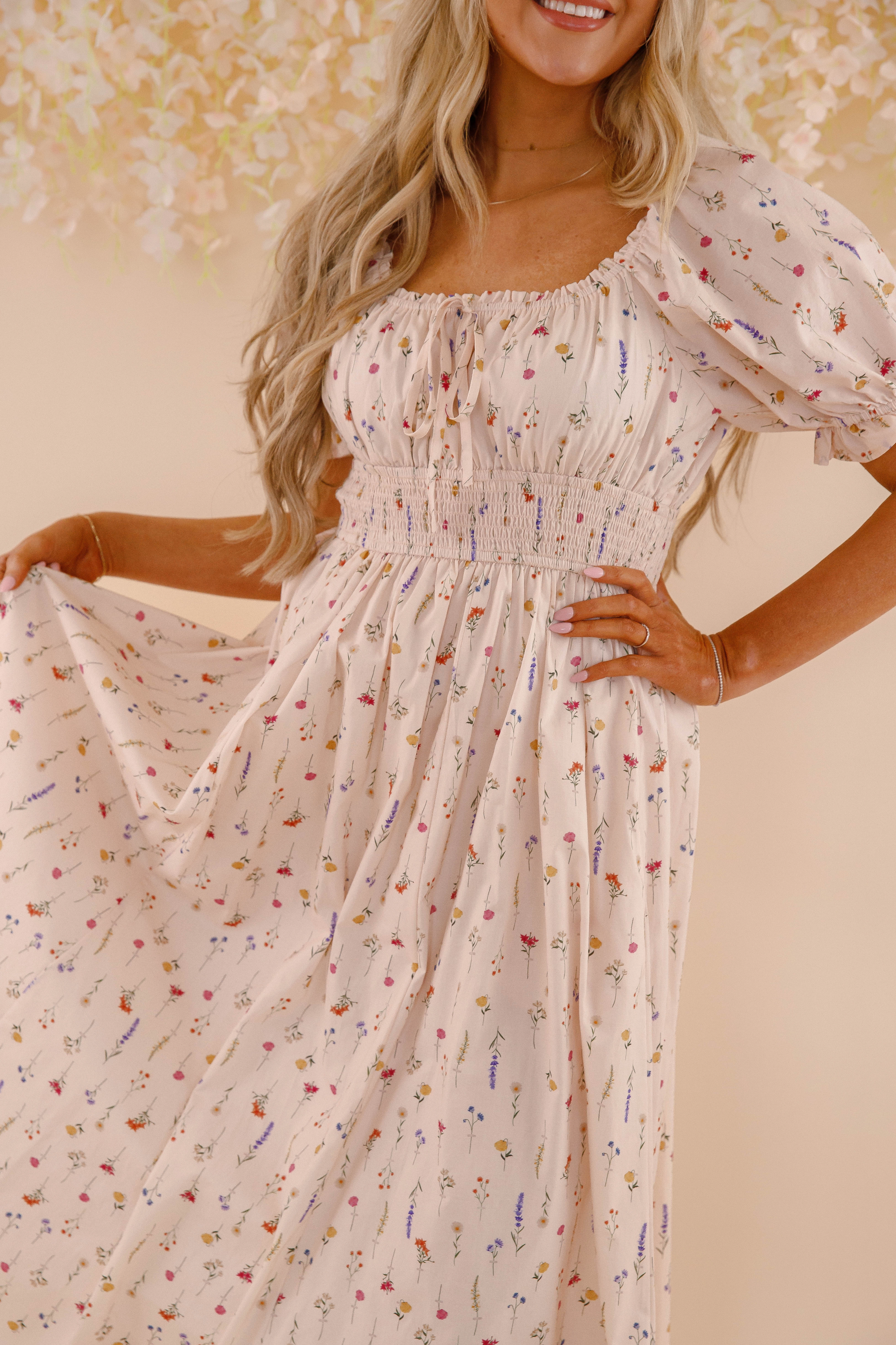 Urban Classic Casual Edge A Springtime Dance Maxi Dress