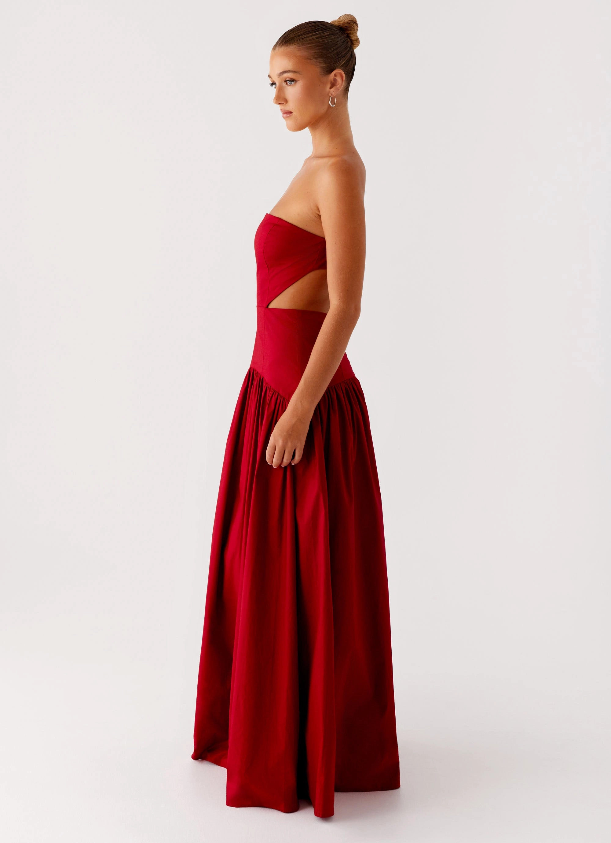 Aamari Maxi Dress - Red ReversibleStyle