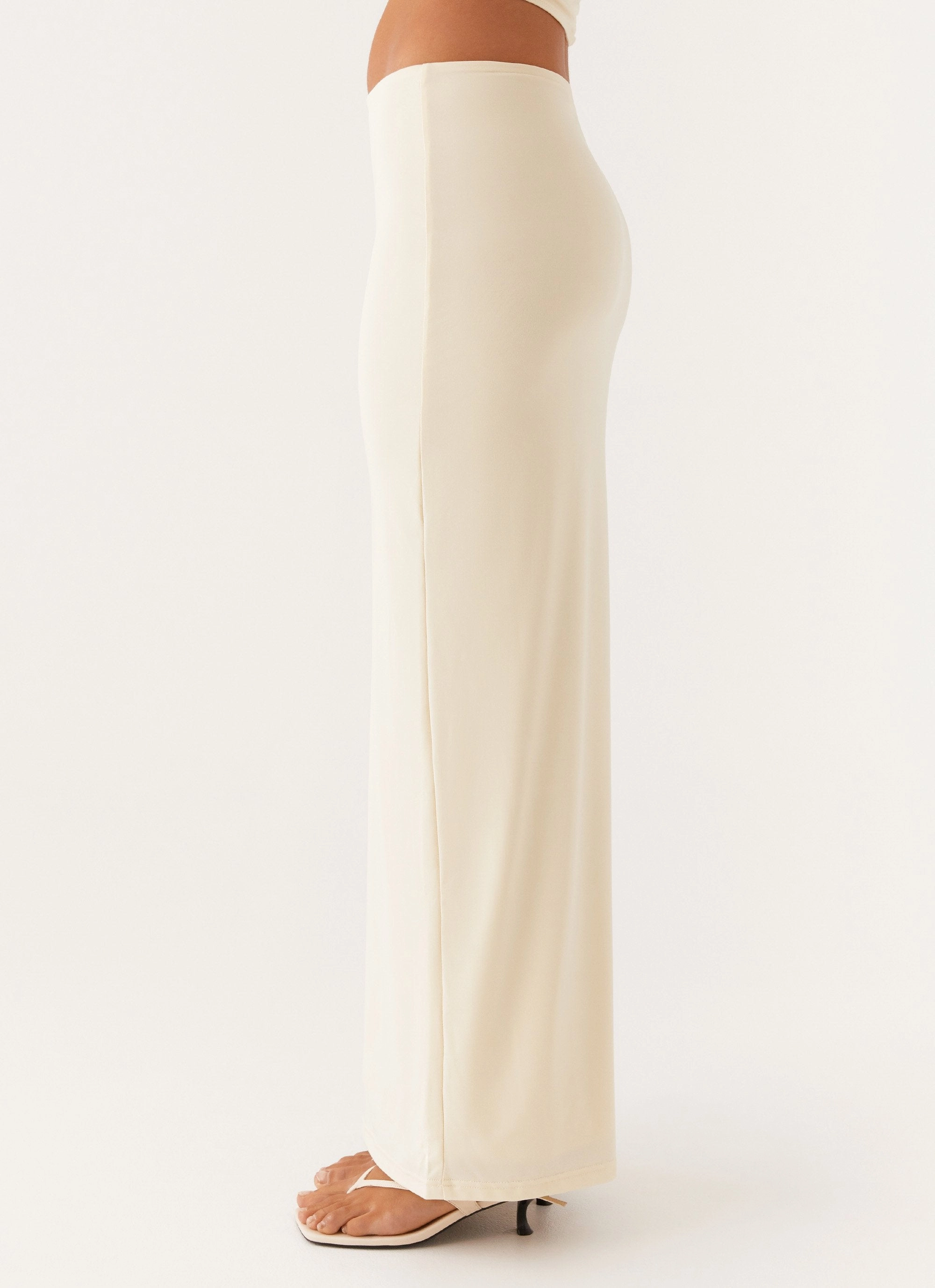 Solace Soul Maxi Skirt - Yellow Carbon Infused Fabric