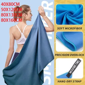 Absorbent Quick-Dry Microfiber Sports Towel