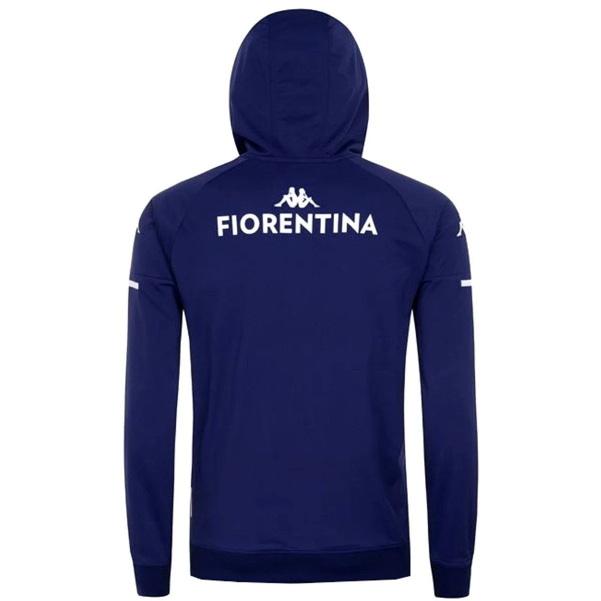 AC Fiorentina navy hooded presentation soccer tracksuit 2020/21 - Kappa