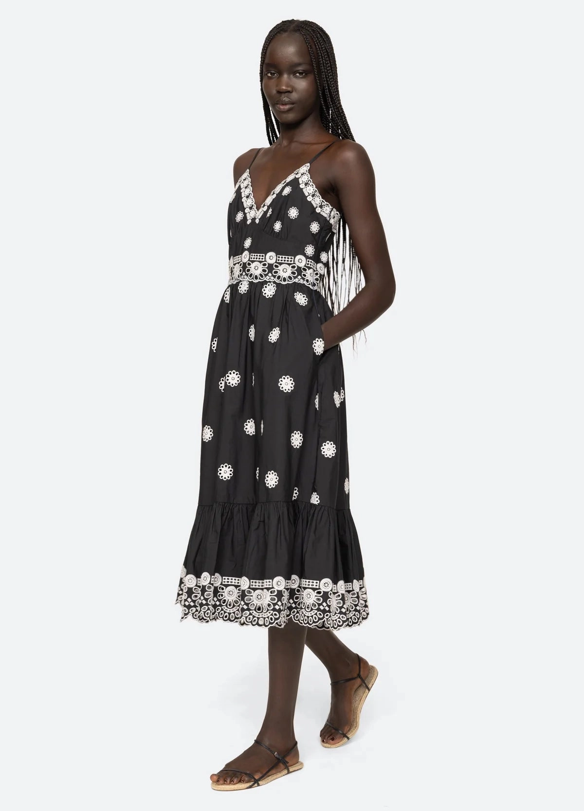 Cut-Out-Detail Sea NY Elysse Dress