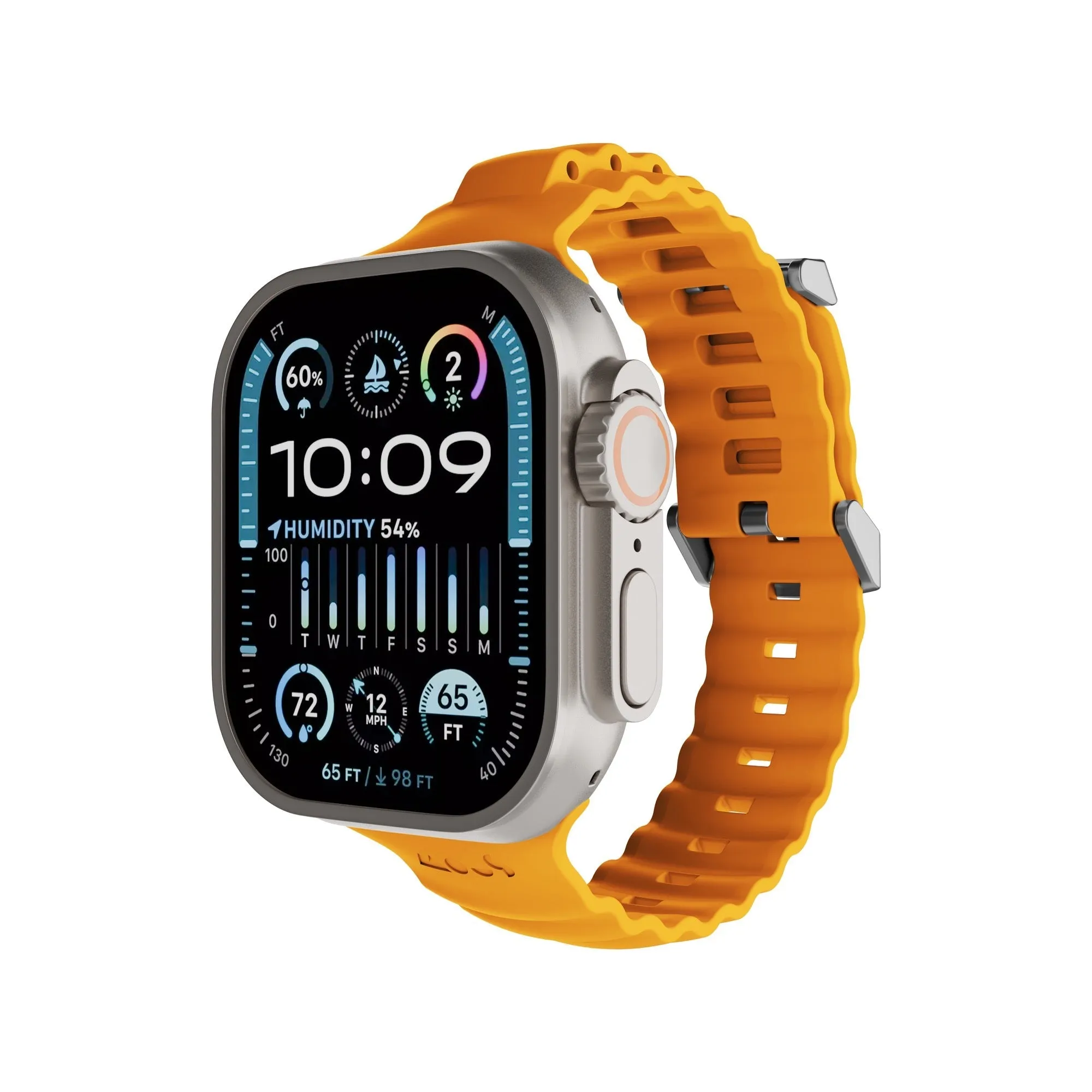 Active Apple Watch Strap – Tiger Orange