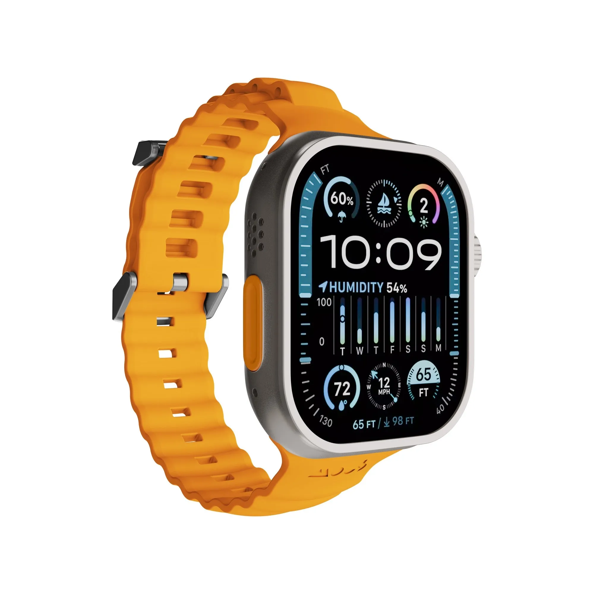 Active Apple Watch Strap – Tiger Orange