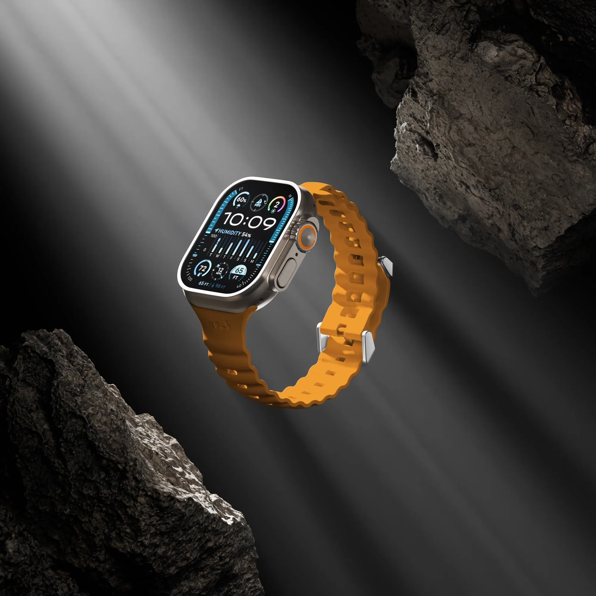 Active Apple Watch Strap – Tiger Orange