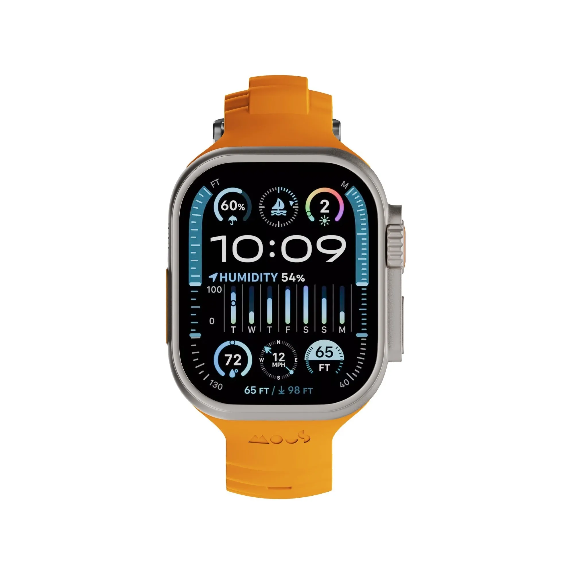 Active Apple Watch Strap – Tiger Orange