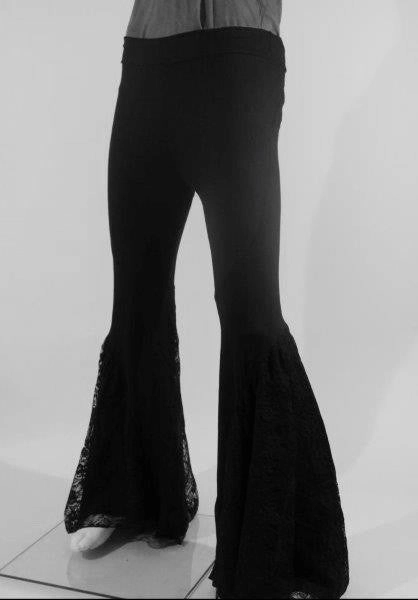 Lace Spiral Dance Pants Timeless Style Versatile Look