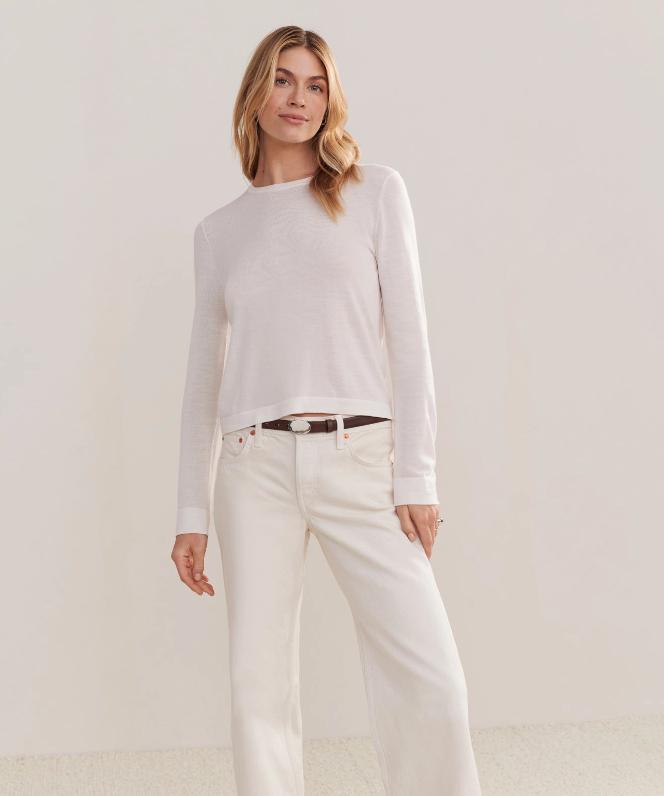 All Season Fit All Around Fit Mid Rise Wide Leg