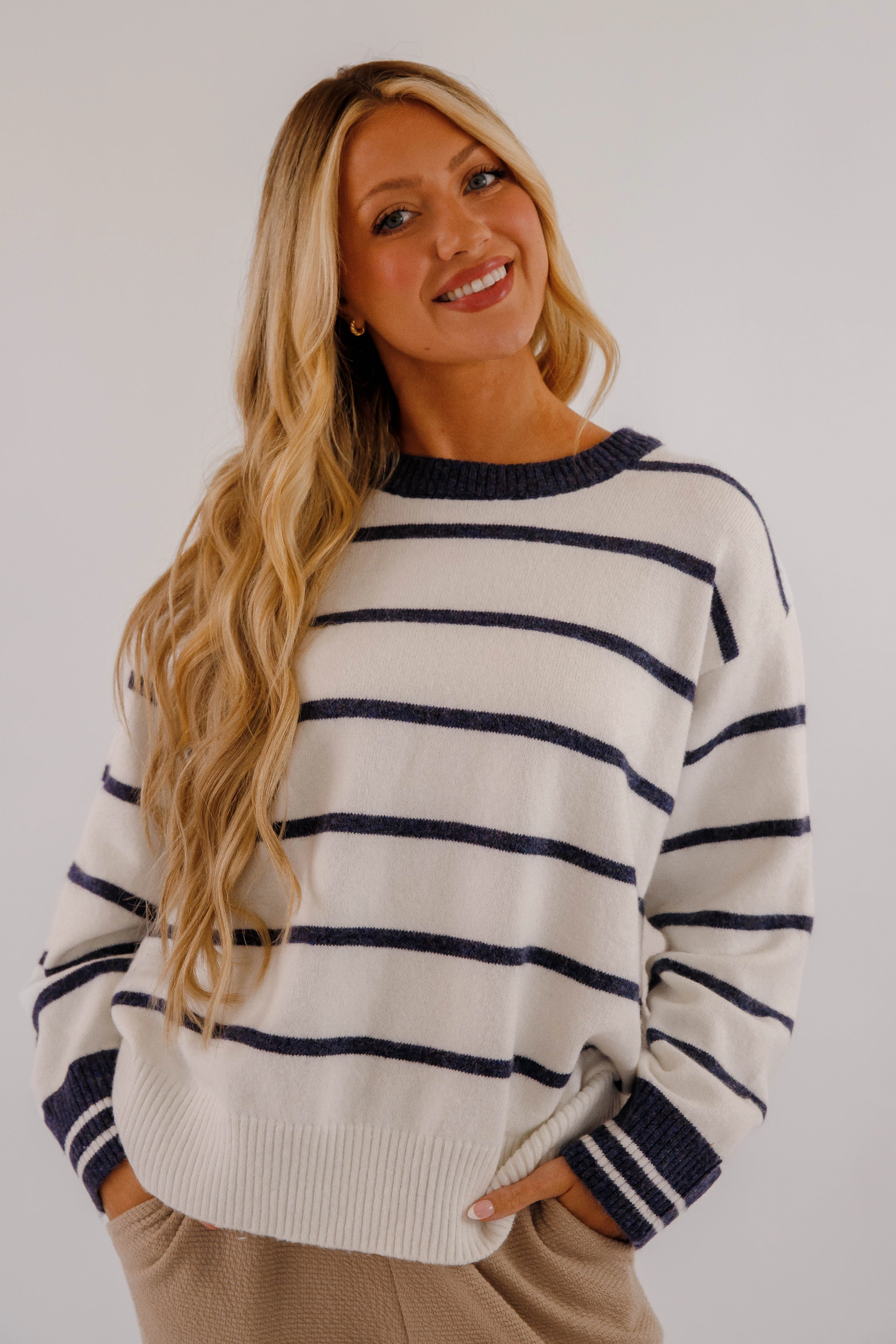 Surround Yourself Sweater ZeroWaste Construction Adjustable Hem