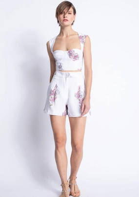 Ada Print Shorts Durable Hem