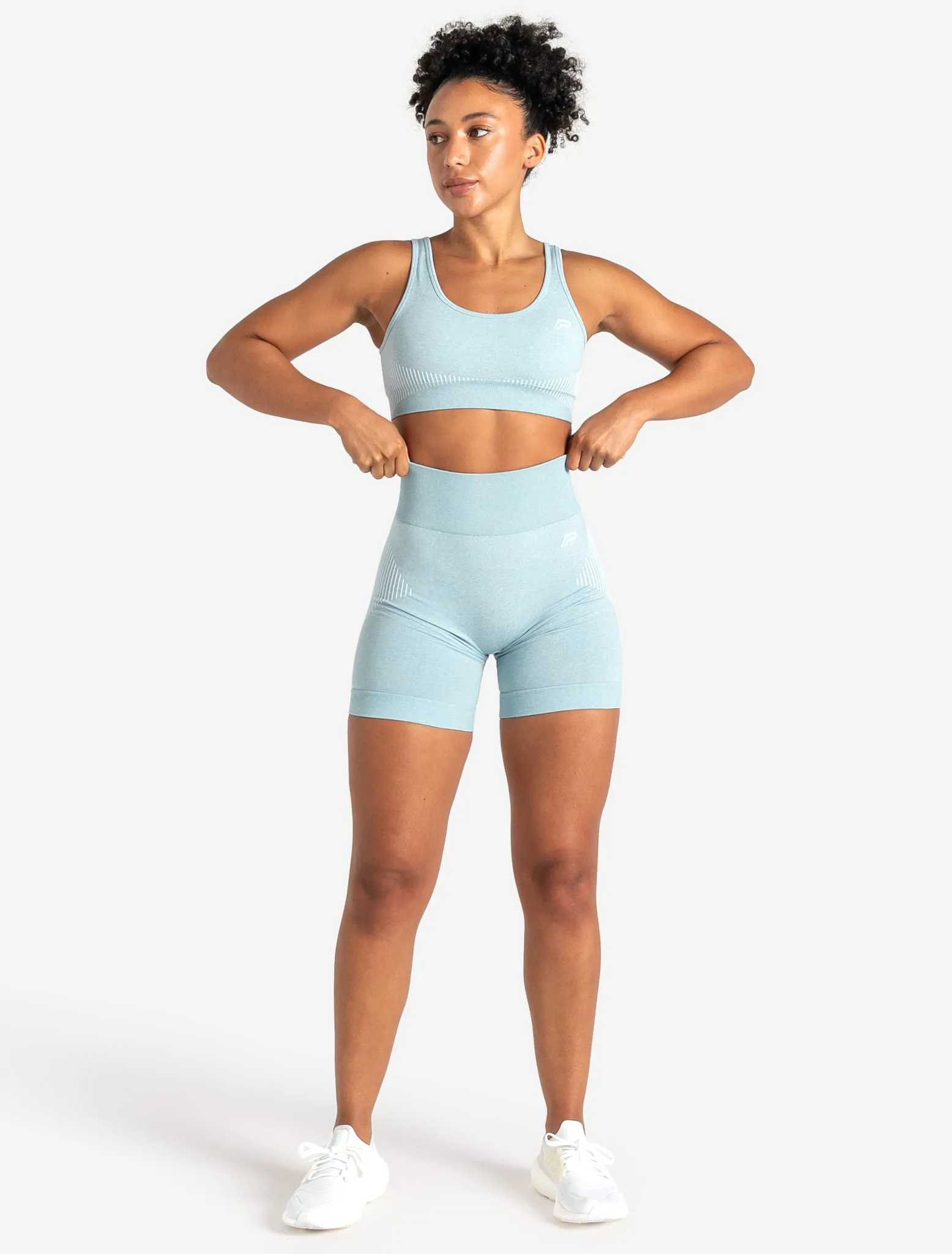 ADAPT 2.0 Seamless Shorts - Sky Blue