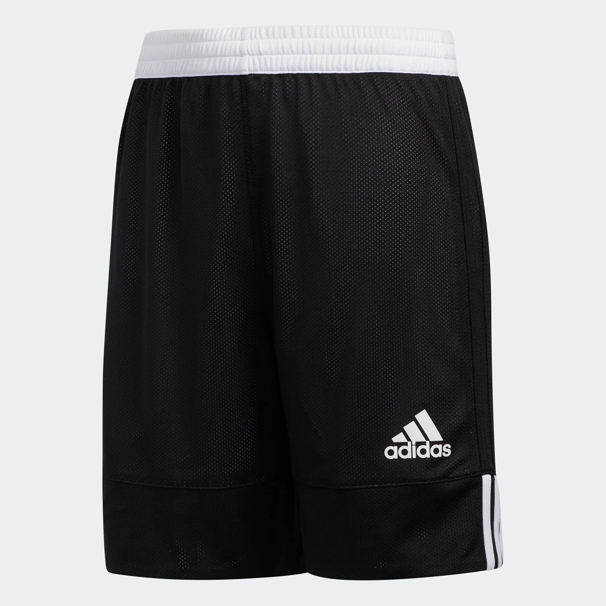 adidas 3G SPEED Reversible Basketball Shorts | Black-White | Kid's