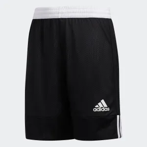 adidas 3G SPEED Reversible Basketball Shorts | Black-White | Kid's