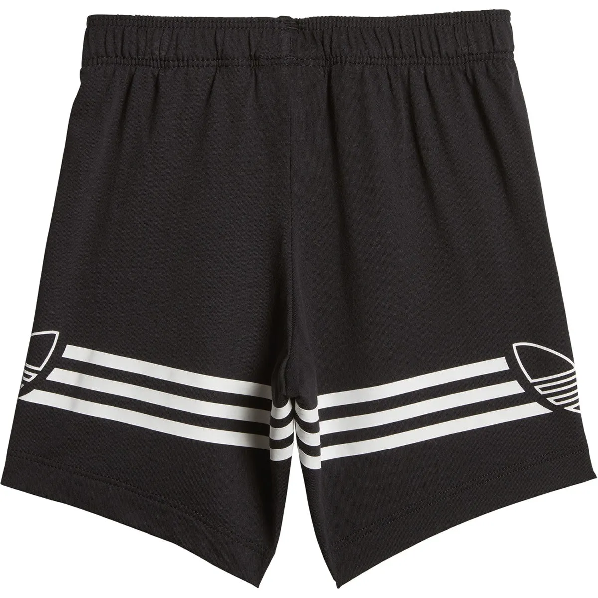 Adidas Infant & Toddler Originals Outline Tee Shorts Set White/Black