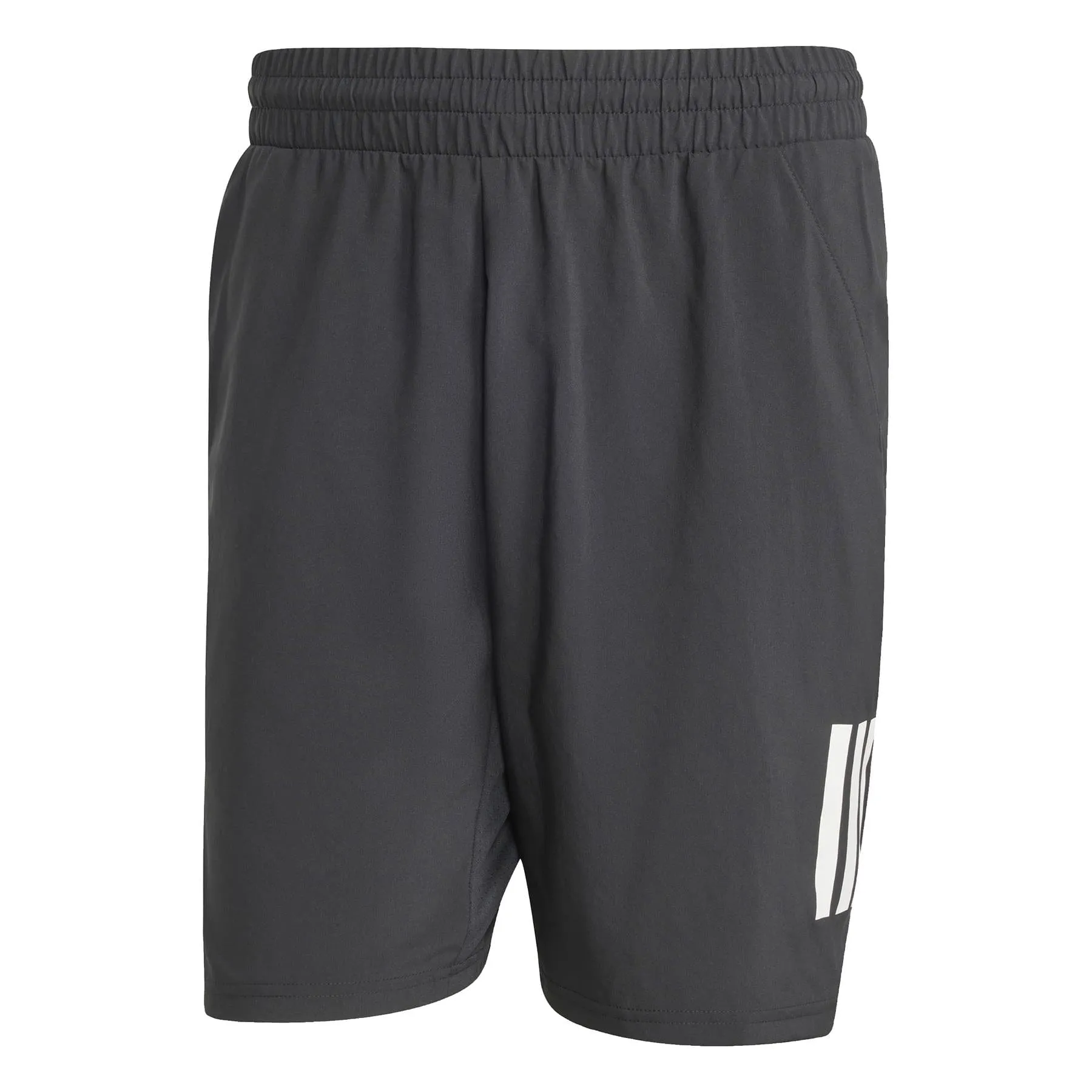ADIDAS Mens 3 Stripe Badminton Shorts - Black