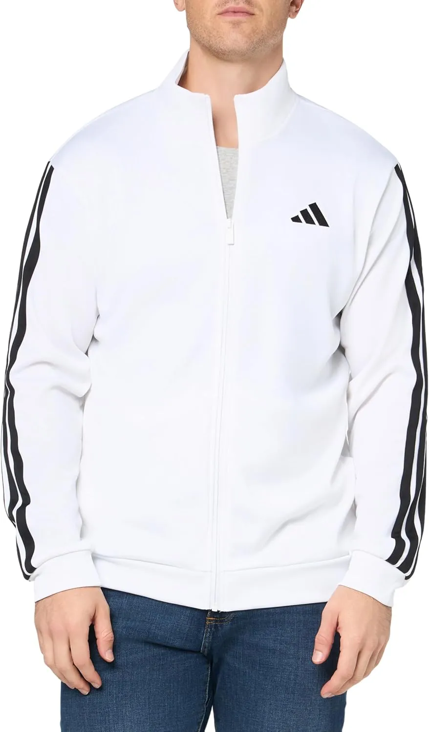 adidas Men's 3-Stripes Tricot Track Top