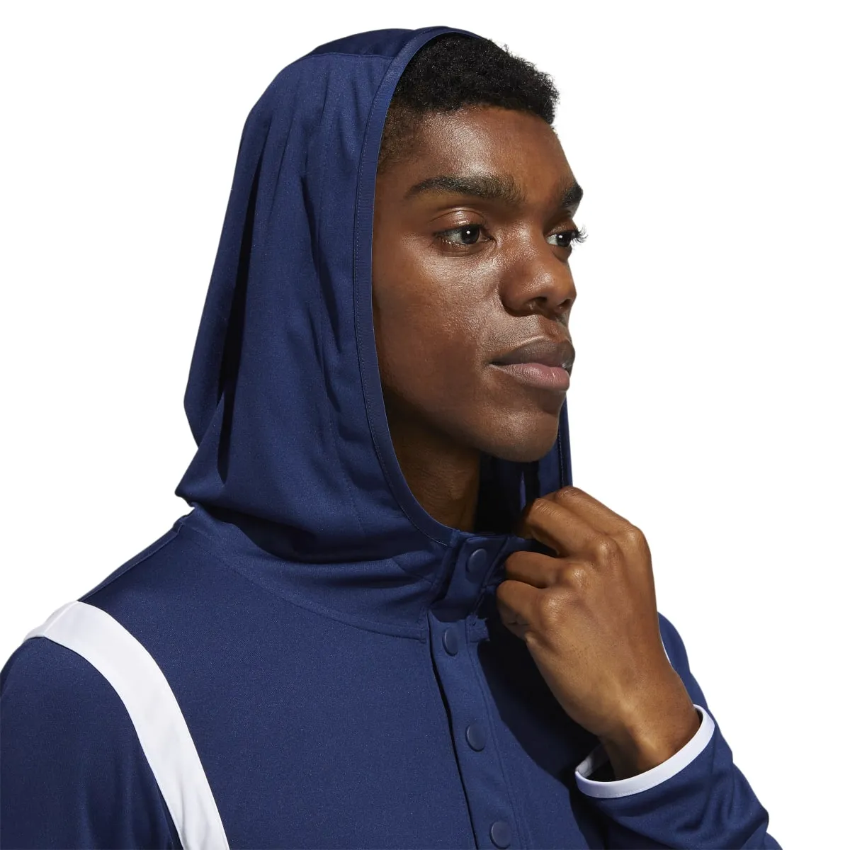adidas Men's Basketball Icon Pulse Hooded Shooter Tee