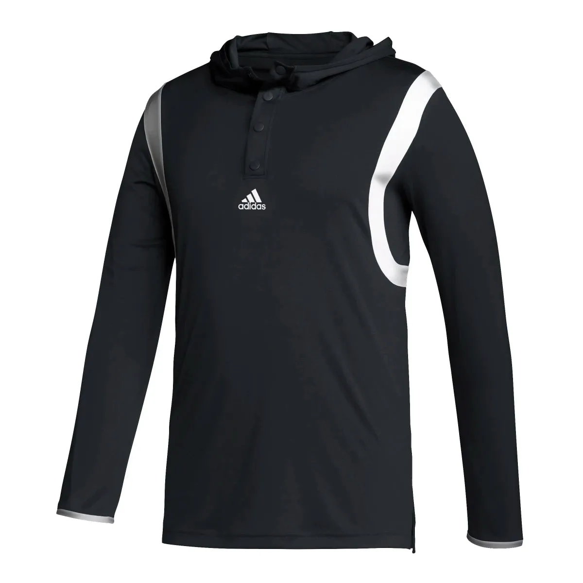 adidas Men's Basketball Icon Pulse Hooded Shooter Tee