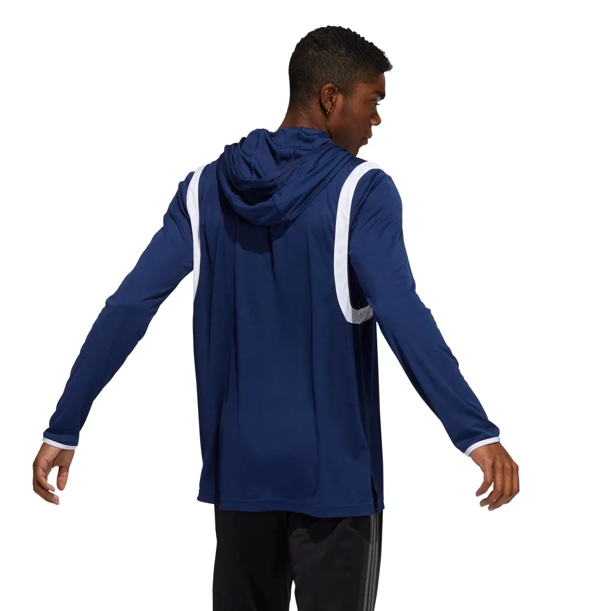 adidas Men's Basketball Icon Pulse Hooded Shooter Tee