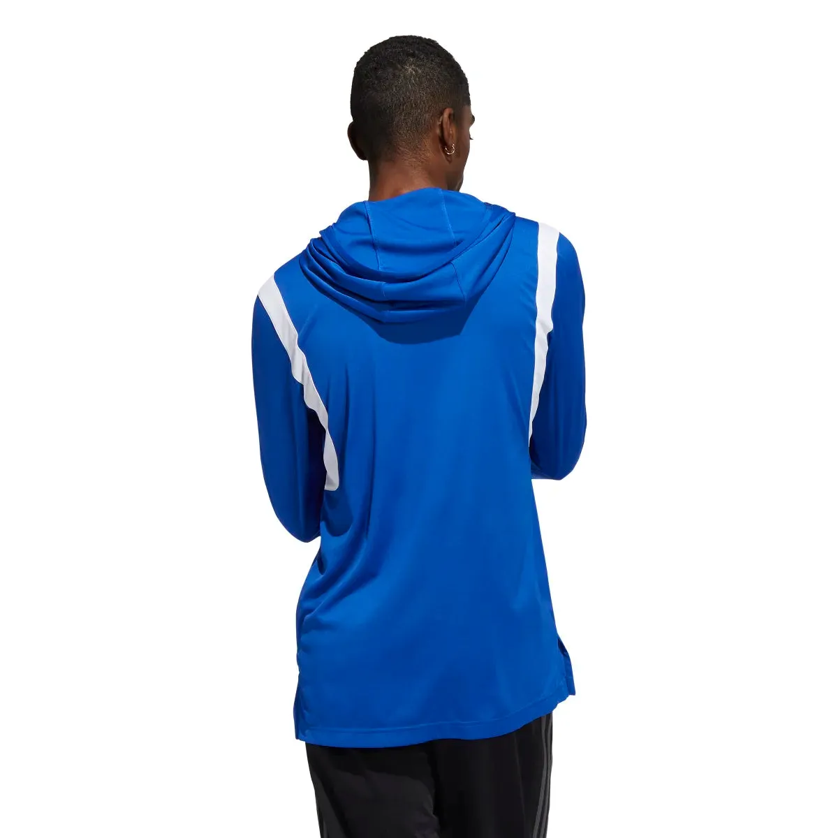 adidas Men's Basketball Icon Pulse Hooded Shooter Tee