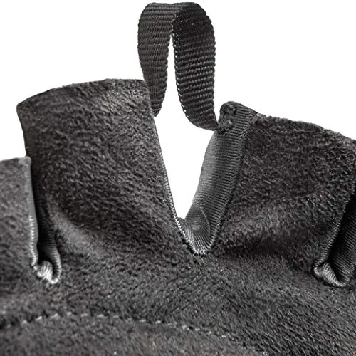 adidas Men's Essential Adjustable Gloves - White Weight Lifting, Black, Large (Palm 20 - 21.5 cm)