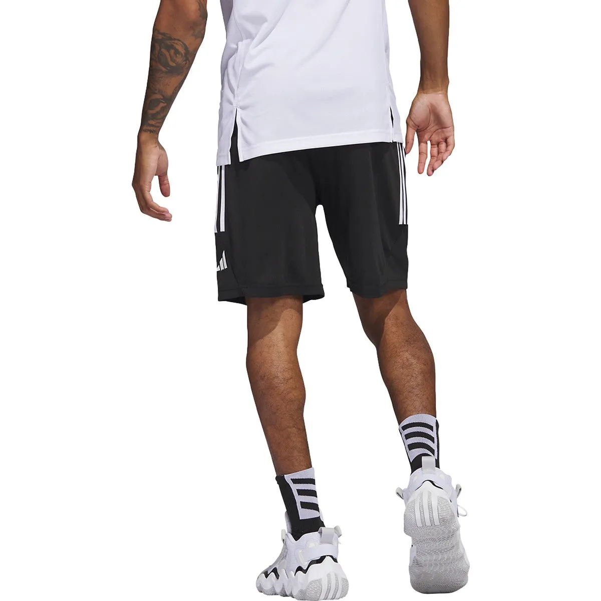 adidas Men's Legends 3-Stripes Basketball Shorts