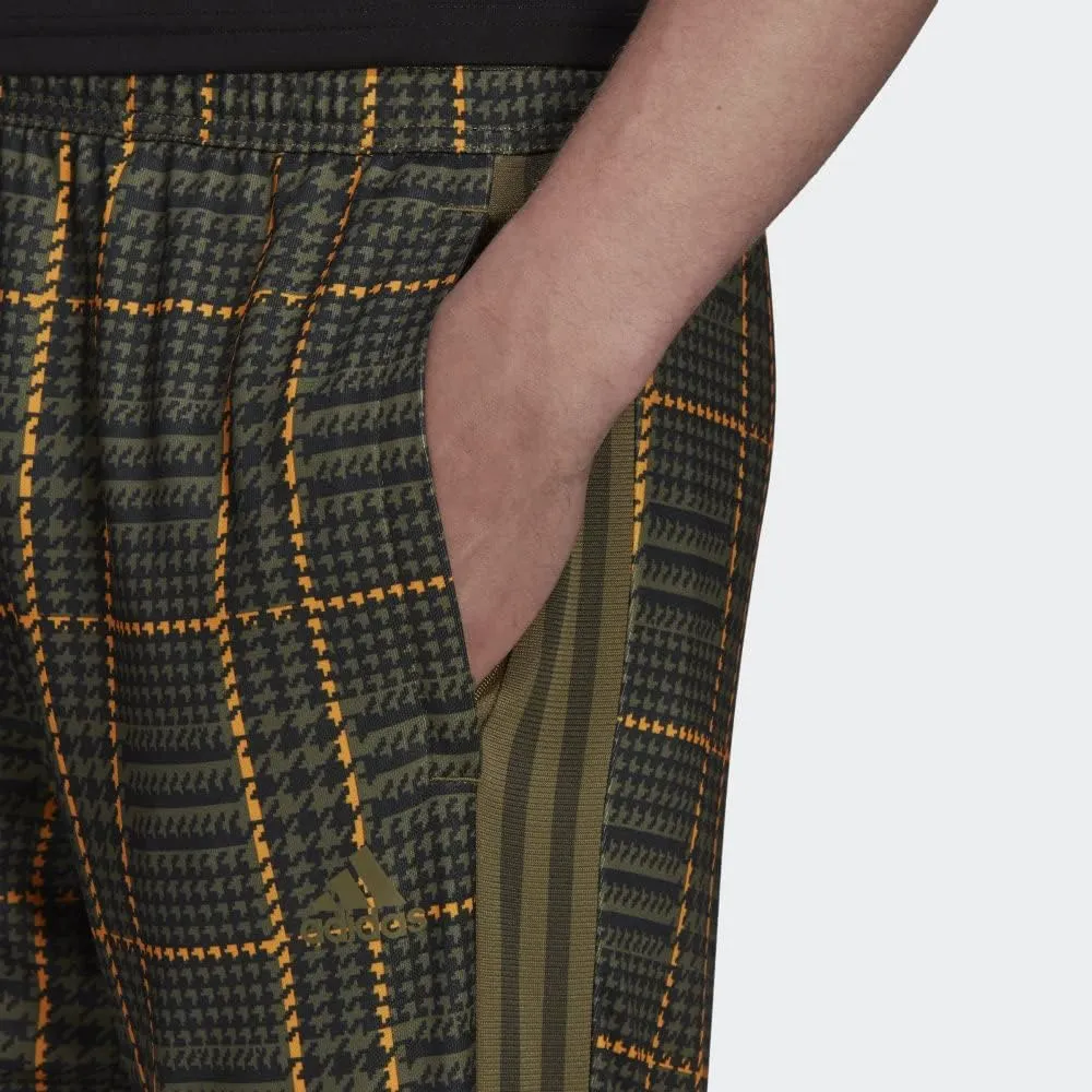 adidas Mens Tiro Tartan Plaid Track Pant
