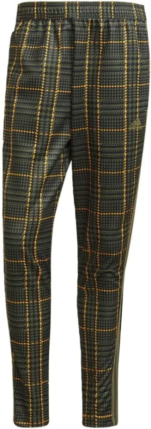 adidas Mens Tiro Tartan Plaid Track Pant