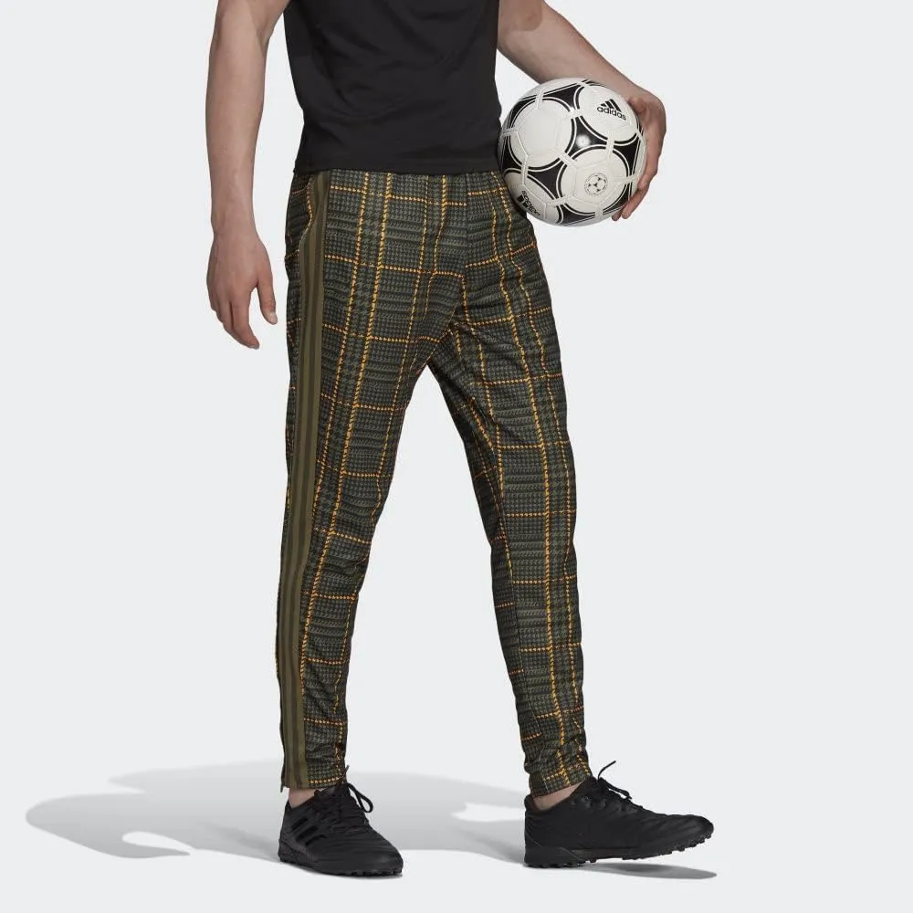 adidas Mens Tiro Tartan Plaid Track Pant