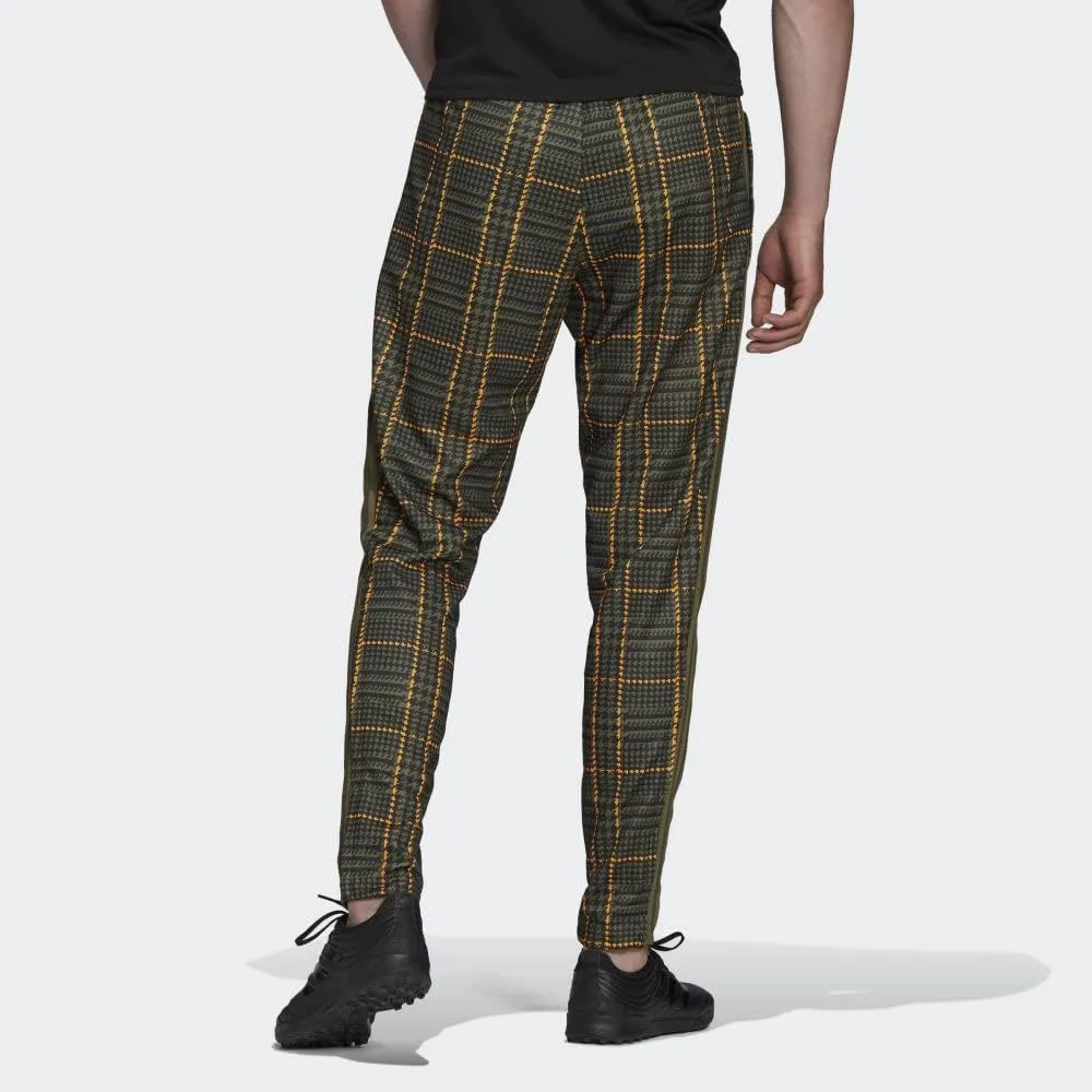 adidas Mens Tiro Tartan Plaid Track Pant
