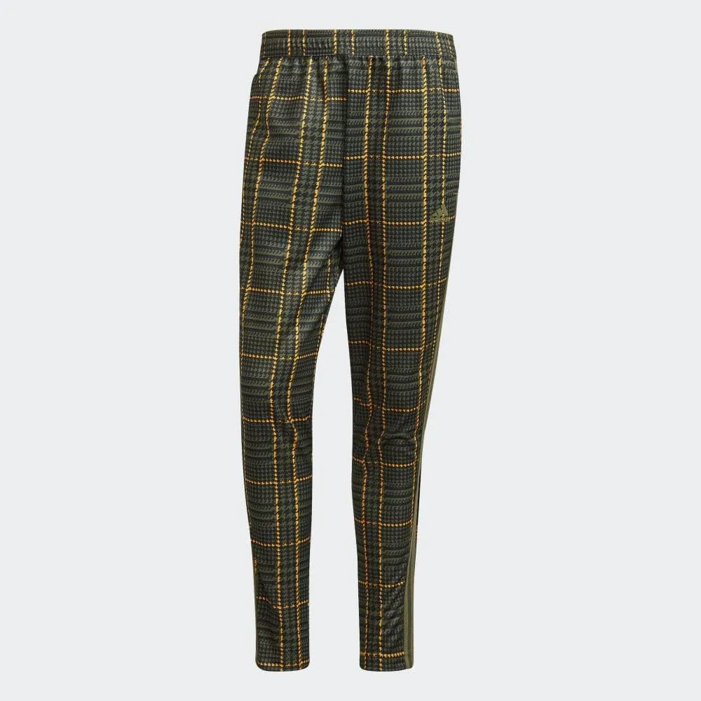 adidas Mens Tiro Tartan Plaid Track Pant