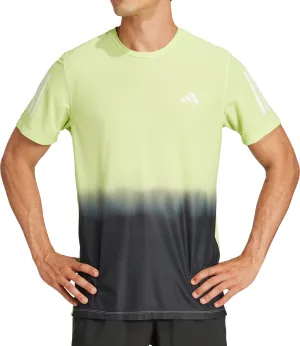 adidas Own The Run ClimaCool Short Sleeve Mens Running Top - Green