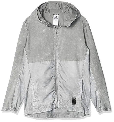 Adidas OWN THE RUN JKT Jacket - Grey, M